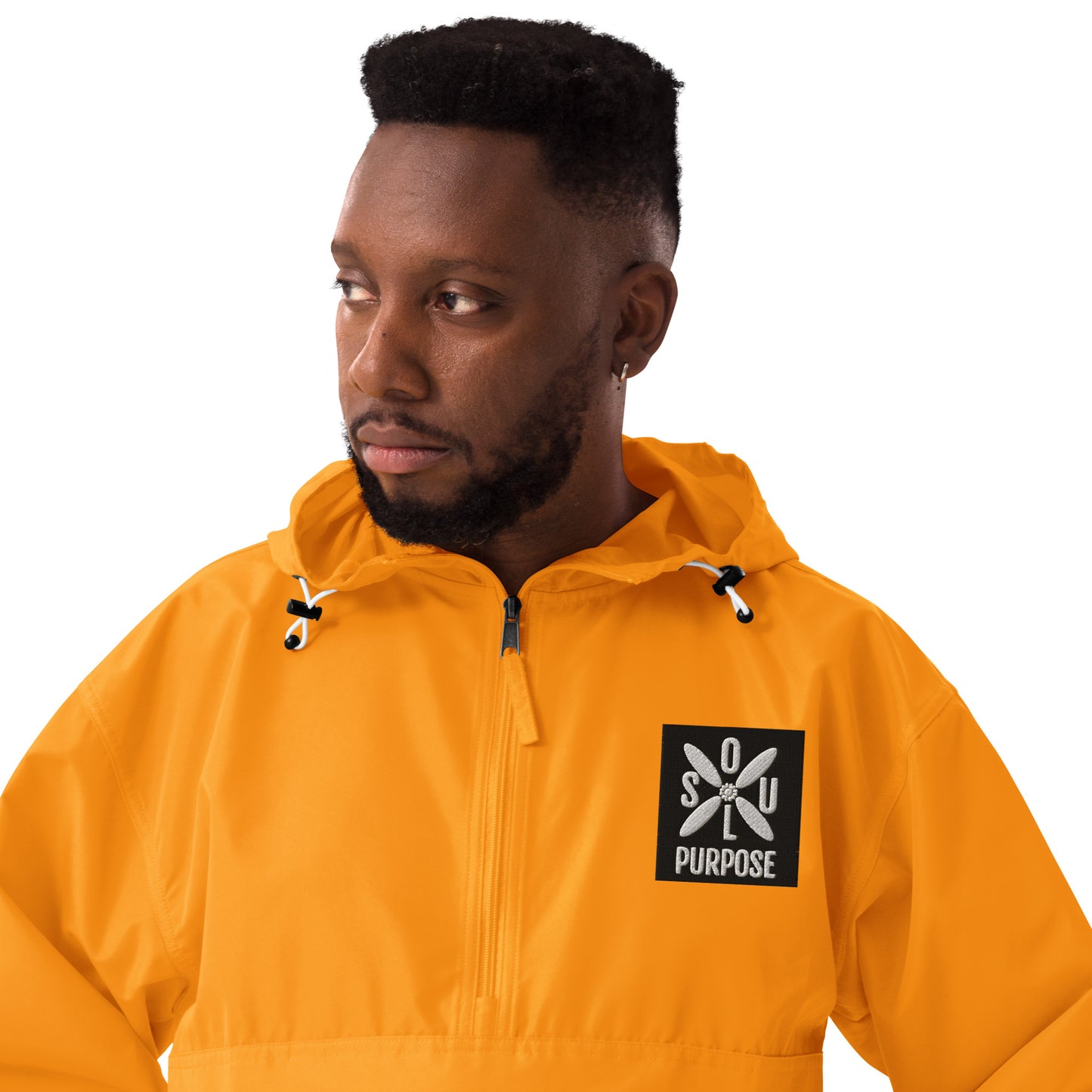 Embroidered Champion Packable Jacket
