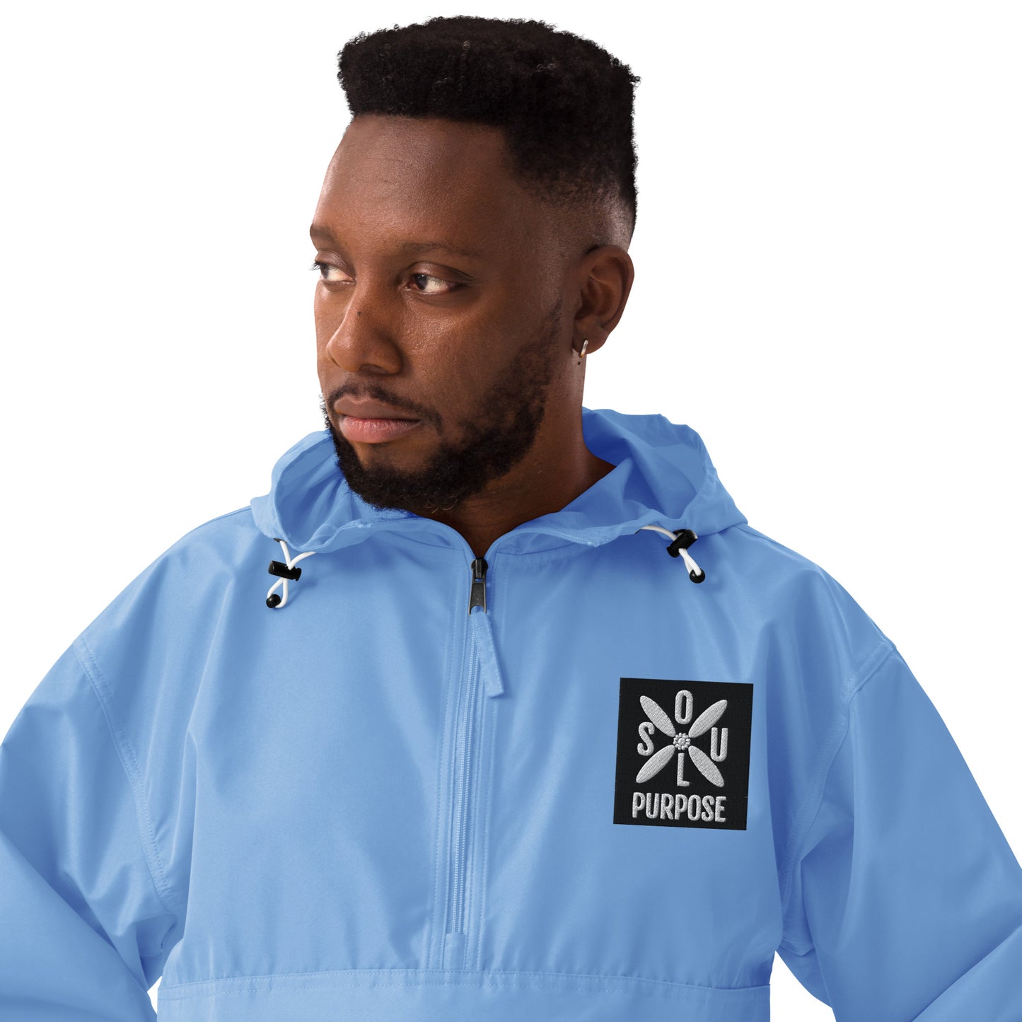 Embroidered Champion Packable Jacket
