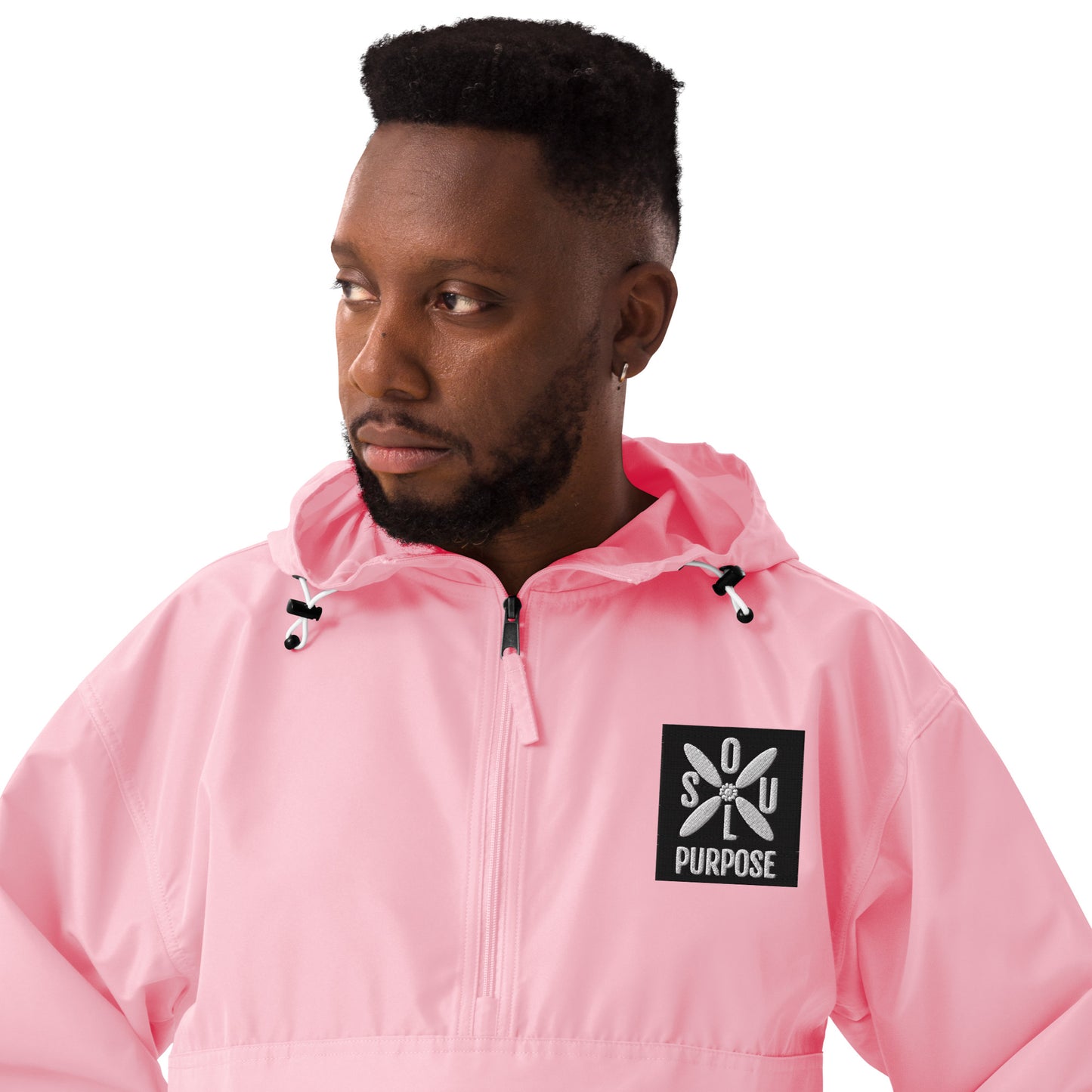 Embroidered Champion Packable Jacket